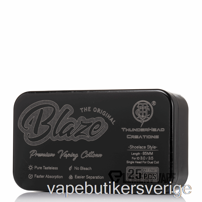 Vape Sverige Thunderhead Creations Blaze Cotton Blaze Cotton